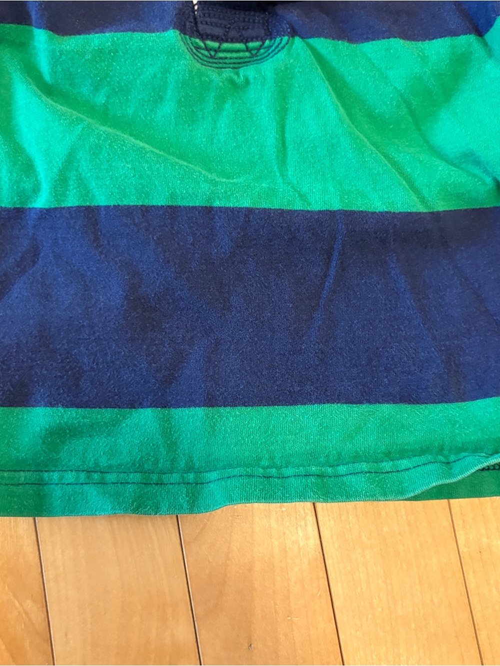 Vintage Polo by Ralph Lauren infant toddler boys striped cotton jersey rugby 2T - Picture 4 of 10